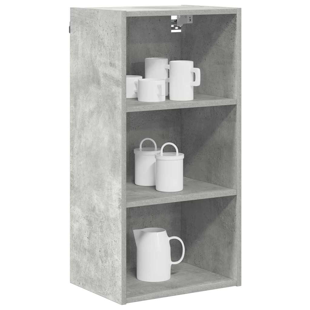 Hängeschrank Riga Beton Grau 40 x 29,5 x 80 cm Holzwerkstoff