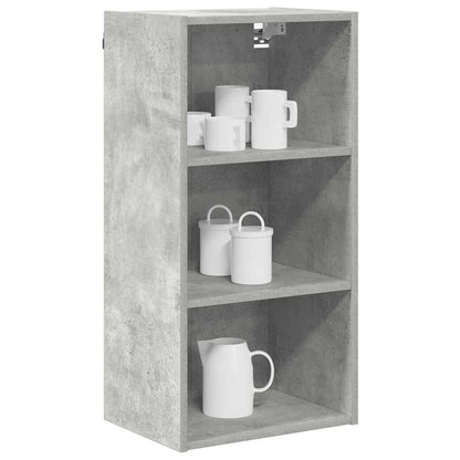 Hängeschrank Riga Beton Grau 40 x 29,5 x 80 cm Holzwerkstoff