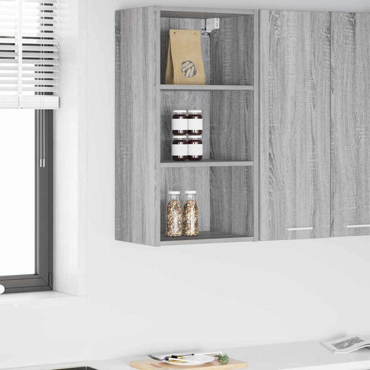 Hängeschrank Riga Graues Sonoma 40 x 29,5 x 80 cm Holzwerkstoff