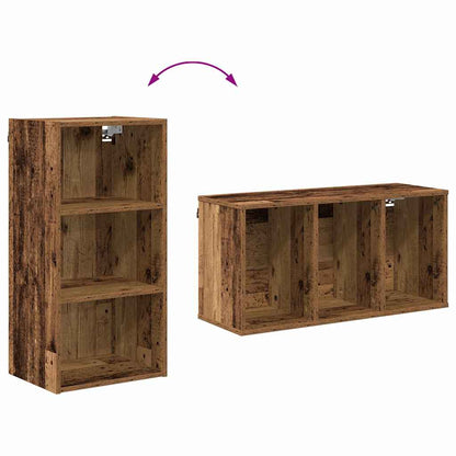 Hängeschrank Riga Altholz 40 x 29,5 x 80 cm Holzwerkstoff