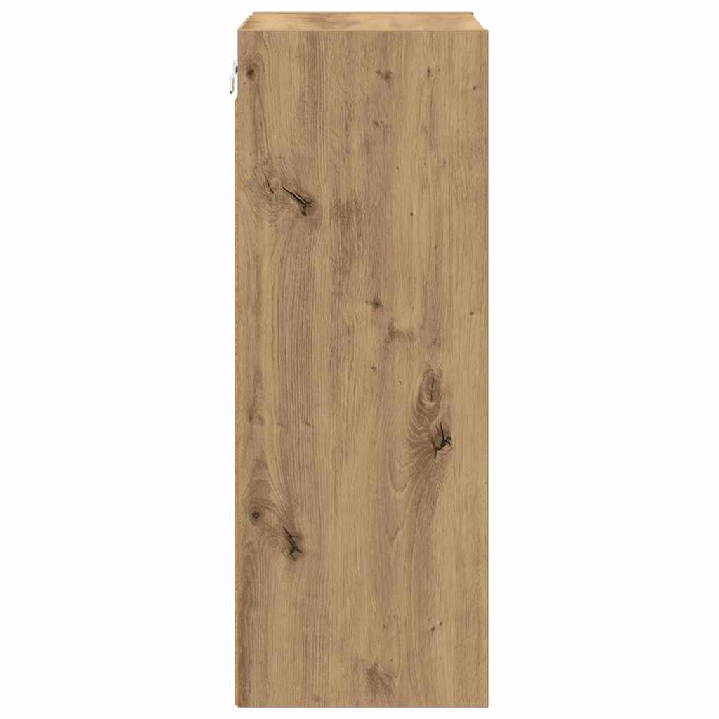 Hängeschrank Riga Artisan-Eiche 40 x 29,5 x 80 cm Holzwerkstoff