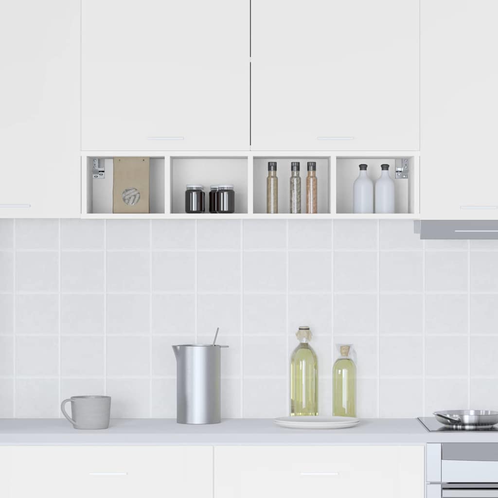 Hängeschrank Riga Weiß 20 x 29,5 x 100 cm Holzwerkstoff