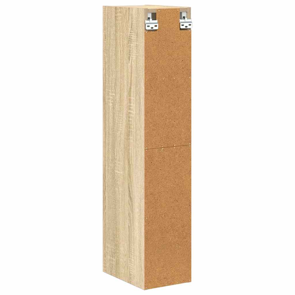 Hängeschrank Riga Sonoma-Eiche 20 x 29,5 x 100 cm Holzwerkstoff