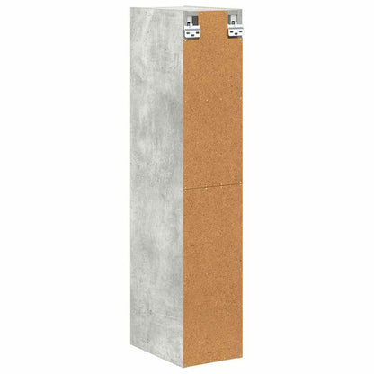 Hängeschrank Riga Beton Grau 20 x 29,5 x 100 cm Holzwerkstoff
