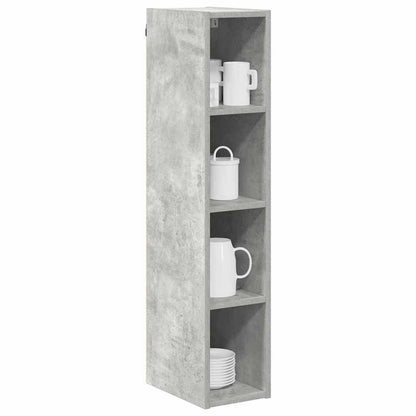 Hängeschrank Riga Beton Grau 20 x 29,5 x 100 cm Holzwerkstoff