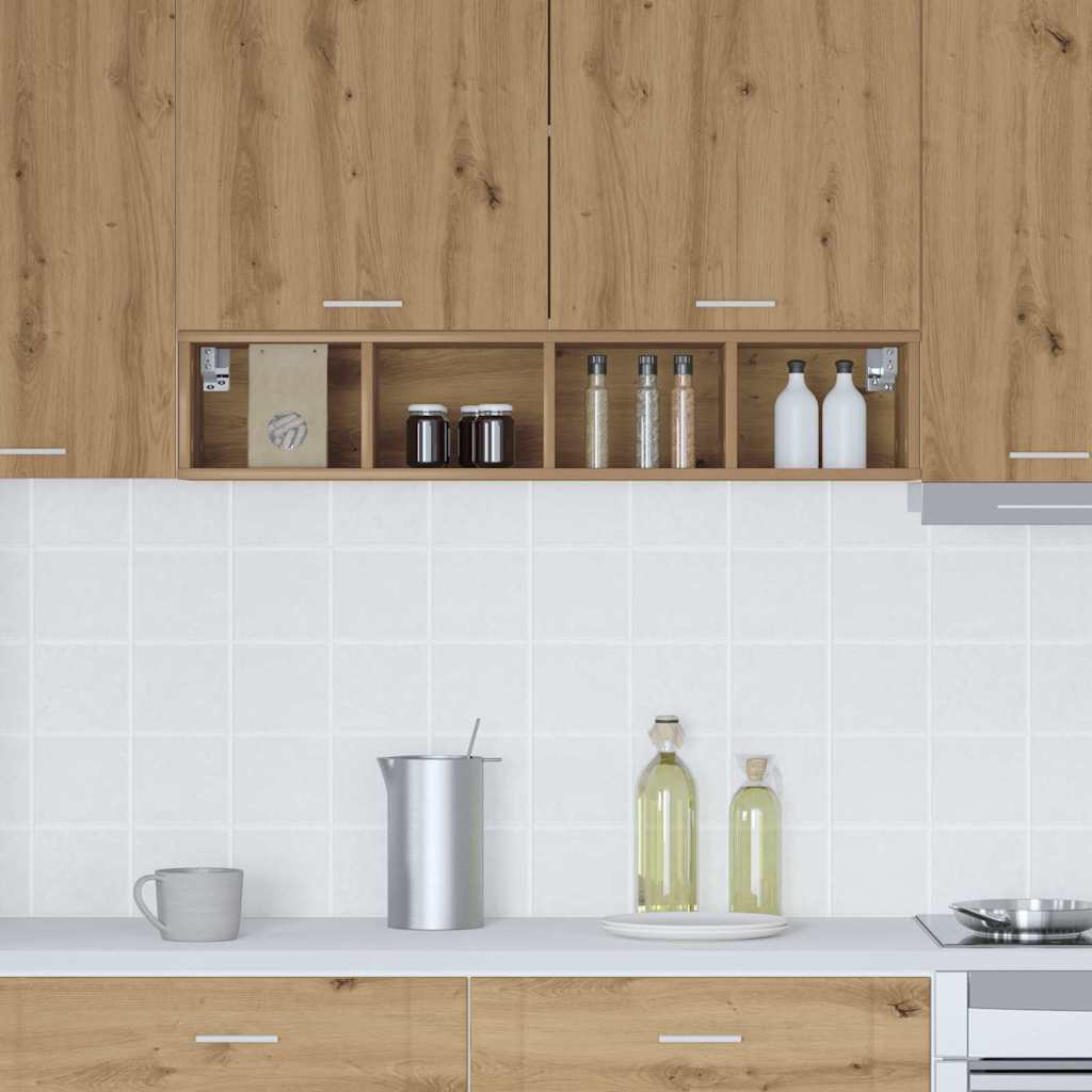 Hängeschrank mit Speicher Riga Artisan-Eiche 20 x 29,5 x 100 cm