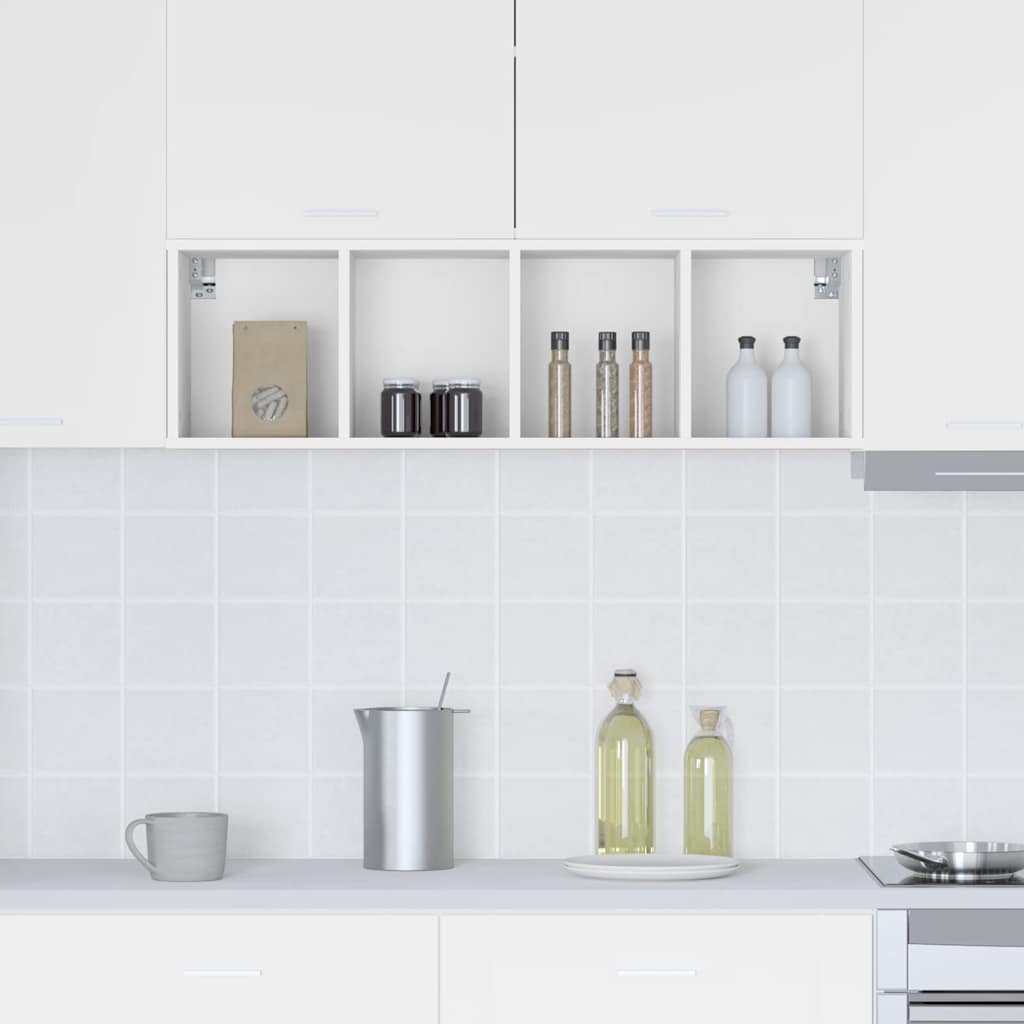 Hängeschrank Riga Weiß 30 x 29,5 x 100 cm Holzwerkstoff