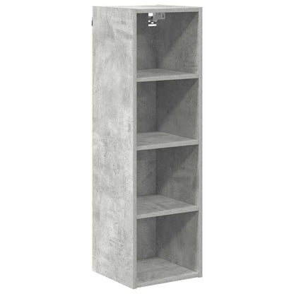 Hängeschrank Riga Beton Grau 30 x 29,5 x 100 cm Holzwerkstoff