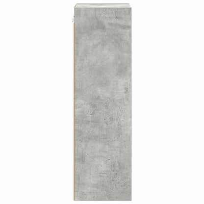 Hängeschrank Riga Beton Grau 30 x 29,5 x 100 cm Holzwerkstoff