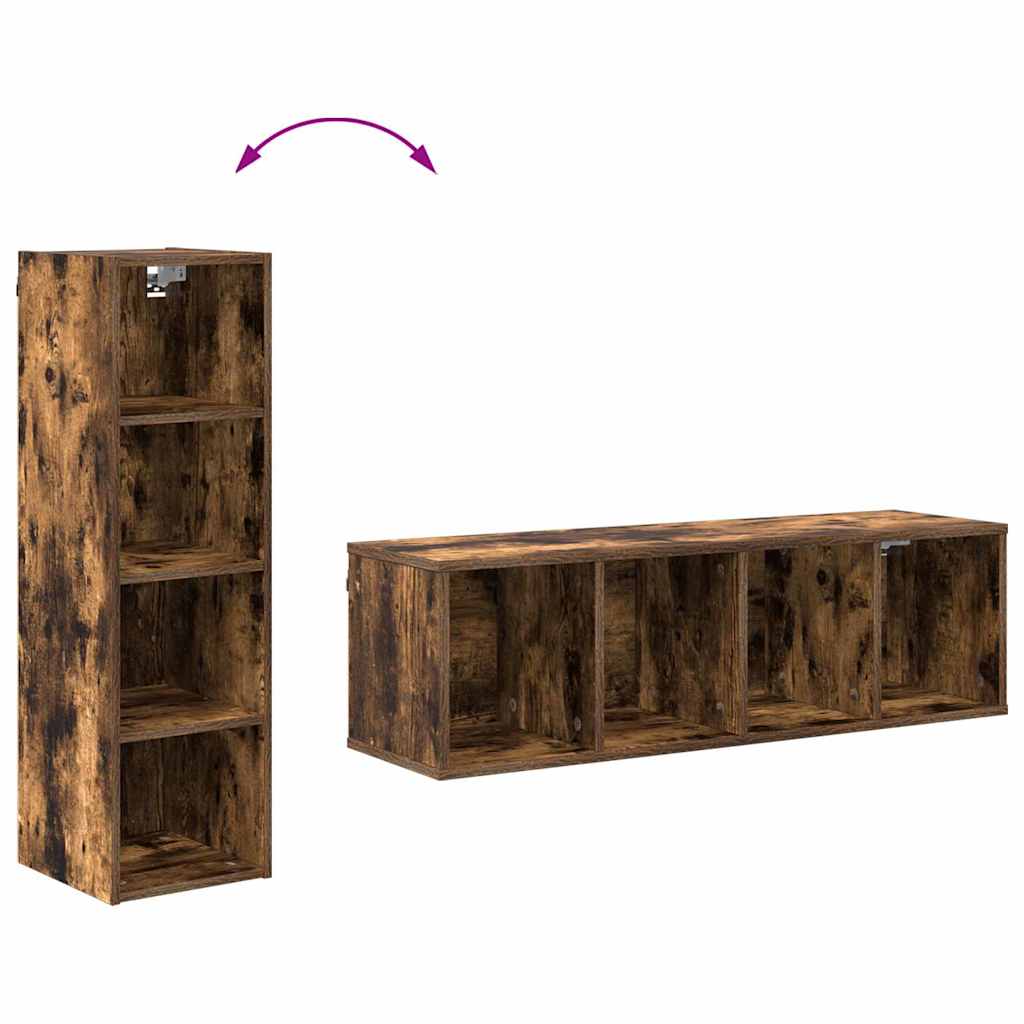 Hängeschrank Riga Geräucherte Eiche 30 x 29,5 x 100 cm