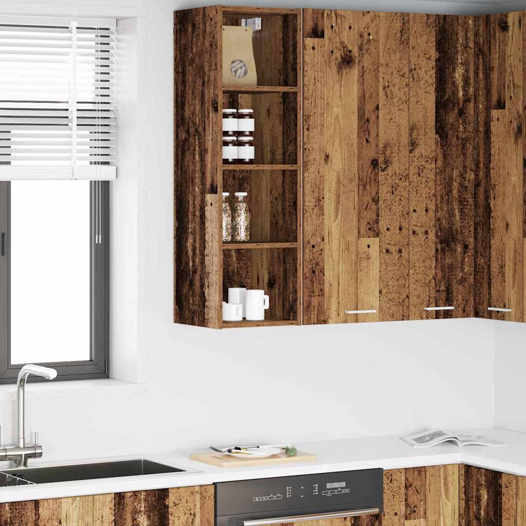 Hängeschrank Riga Altholz 30 x 29,5 x 100 cm Holzwerkstoff