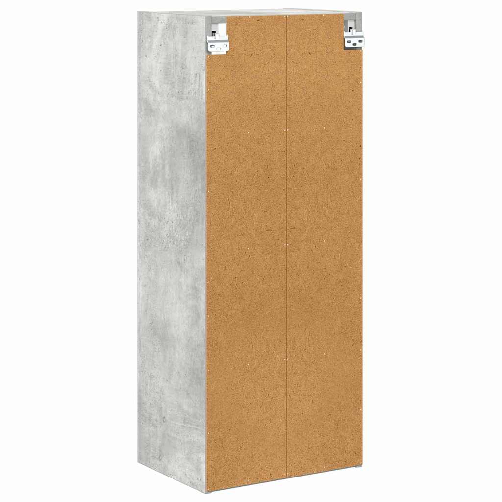 Hängeschrank Riga Beton Grau 40 x 29,5 x 100 cm Holzwerkstoff
