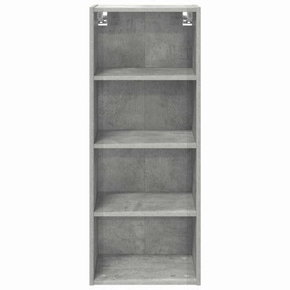 Hängeschrank Riga Beton Grau 40 x 29,5 x 100 cm Holzwerkstoff