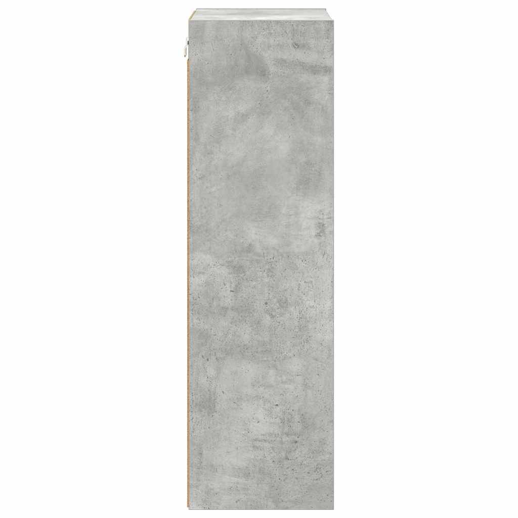 Hängeschrank Riga Beton Grau 40 x 29,5 x 100 cm Holzwerkstoff