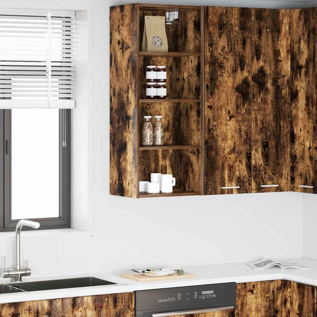 Hängeschrank Riga Geräucherte Eiche 40 x 29,5 x 100 cm