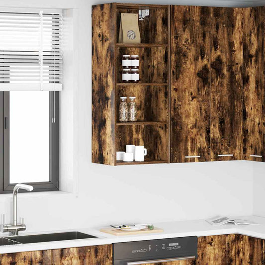 Hängeschrank Riga Geräucherte Eiche 40 x 29,5 x 100 cm