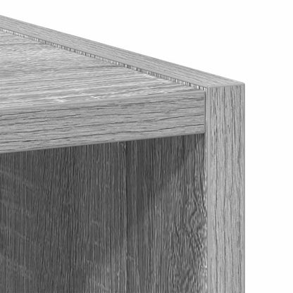 Hängeschrank mit Speicher Riga Graues Sonoma 40 x 29,5 x 100 cm