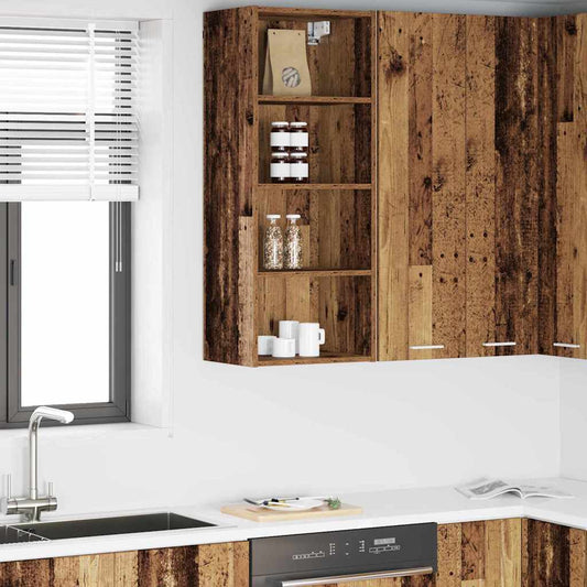 Hängeschrank Riga Altholz 40 x 29,5 x 100 cm Holzwerkstoff