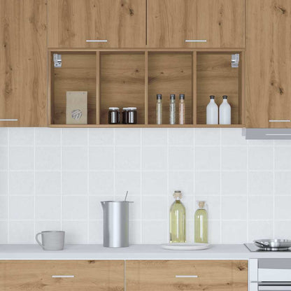 Hängeschrank mit Speicher Riga Artisan-Eiche 40 x 29,5 x 100 cm