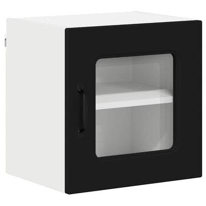 Küchenschrank 2 pcs Schwarz 40 x 31 x 40 cm Holzwerkstoff