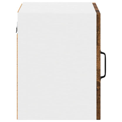 Küchenschrank mit Regal 2 pcs Geräucherte Eiche 40 x 31 x 40 cm