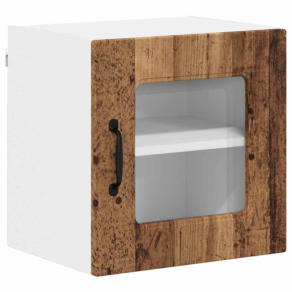 Küchenschrank mit Regal Altholz 40 x 31 x 40 cm Holzwerkstoff