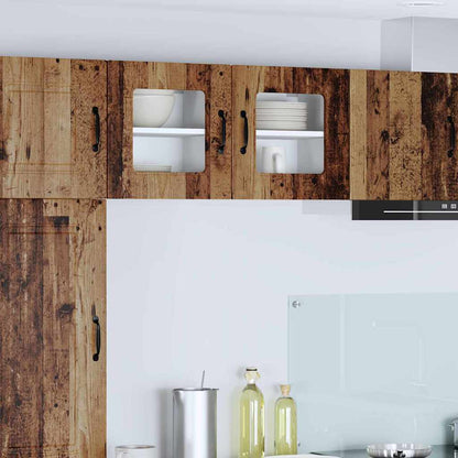 Küchenschrank 2 pcs Altholz 40 x 31 x 40 cm Holzwerkstoff