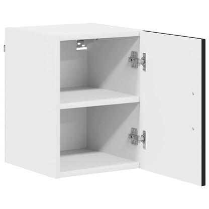 Küchenschrank 2 pcs Schwarz 30 x 31 x 40 cm Holzwerkstoff