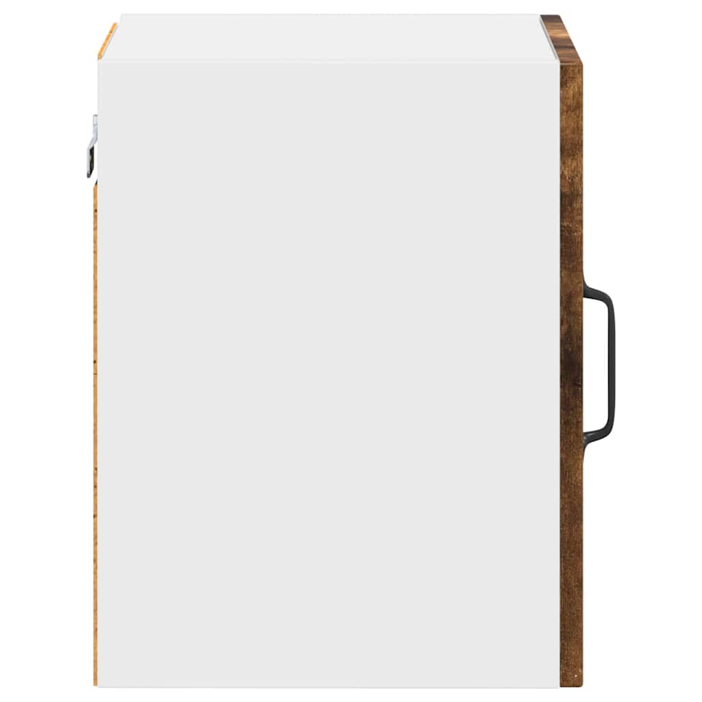 Küchenschrank mit Regal 2 pcs Geräucherte Eiche 30 x 31 x 40 cm