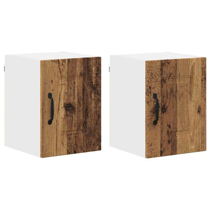 Küchenschrank 2 pcs Altholz 30 x 31 x 40 cm Holzwerkstoff