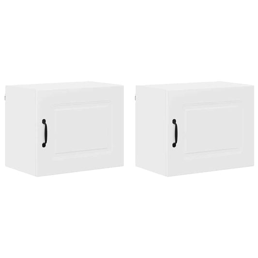Küchenschrank 2 pcs Weiß 50 x 31 x 40 cm Holzwerkstoff
