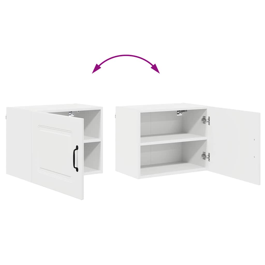 Küchenschrank 2 pcs Weiß 50 x 31 x 40 cm Holzwerkstoff