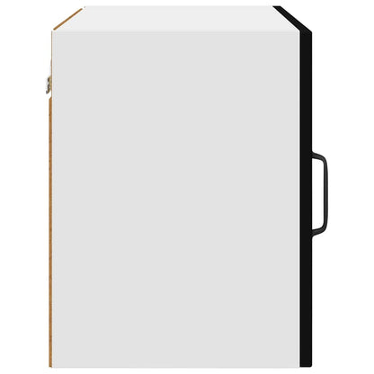 Küchenschrank mit Regal Schwarz 50 x 31 x 40 cm Holzwerkstoff