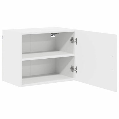 Küchenschrank mit Regal 2 pcs Hochglanz Weiß 50 x 31 x 40 cm