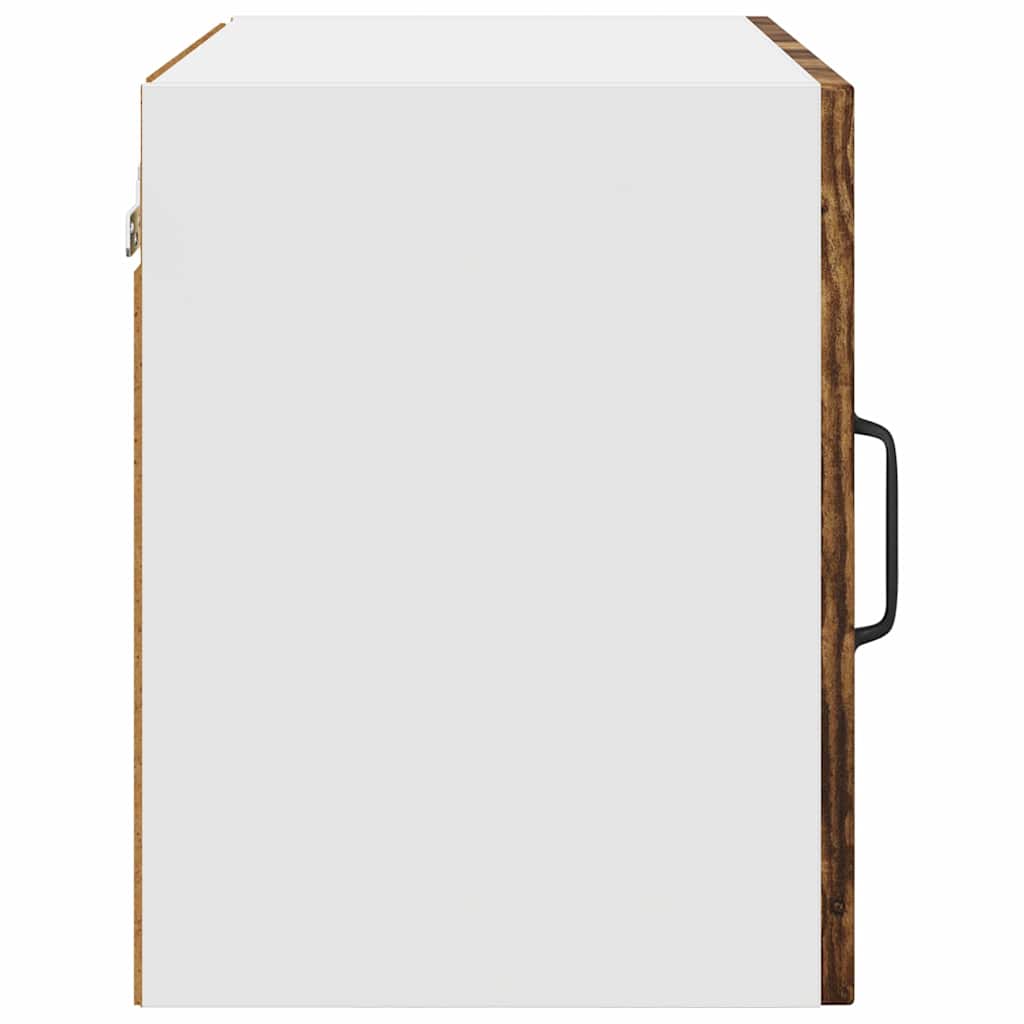 Küchenschrank mit Regal 2 pcs Geräucherte Eiche 50 x 31 x 40 cm