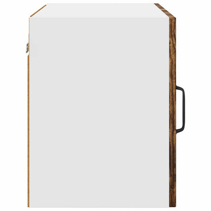 Küchenschrank mit Regal 2 pcs Geräucherte Eiche 50 x 31 x 40 cm