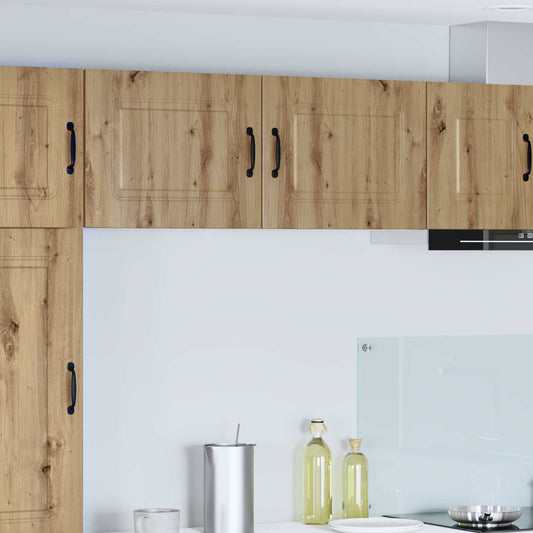 Küchenschrank 2 pcs Artisan-Eiche 50 x 31 x 40 cm Holzwerkstoff