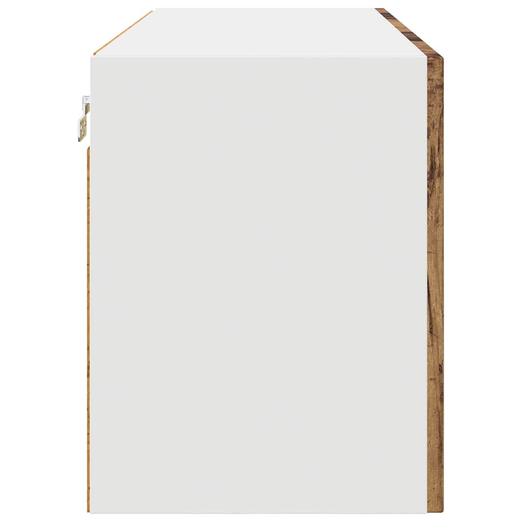 Küchenschrank mit Regal Altholz 80 x 31 x 40 cm Holzwerkstoff