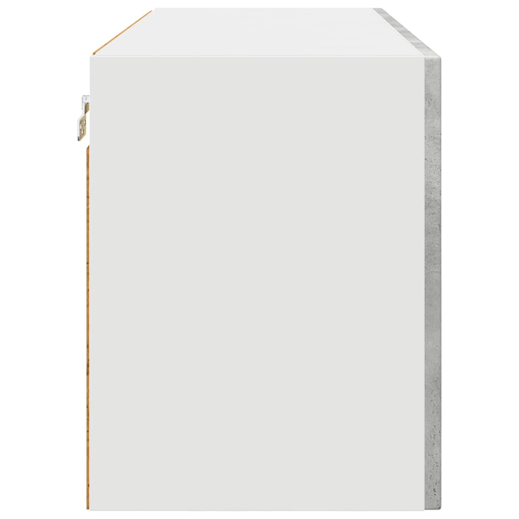 Küchenschrank Beton Grau 80 x 31 x 40 cm Holzwerkstoff