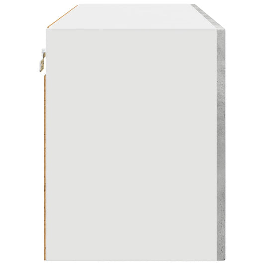 Küchenschrank Beton Grau 80 x 31 x 40 cm Holzwerkstoff