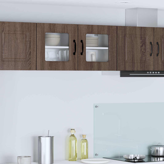 Küchenschrank Braun Eichen-Optik 80 x 31 x 40 cm Holzwerkstoff