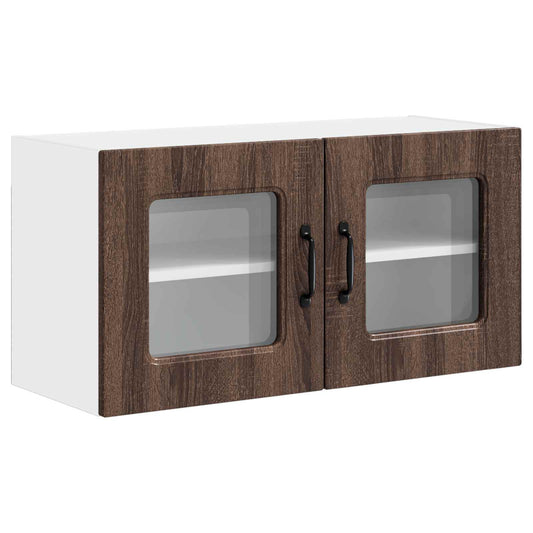Küchenschrank Braun Eichen-Optik 80 x 31 x 40 cm Holzwerkstoff
