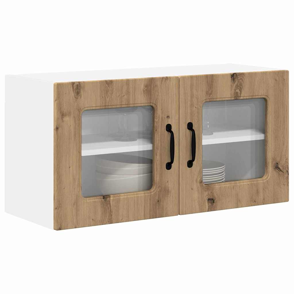 Küchenschrank Artisan-Eiche 80 x 31 x 40 cm Holzwerkstoff