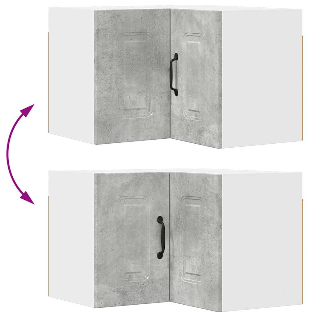 Küchenschrank Beton Grau 57 x 57 x 40 cm Holzwerkstoff