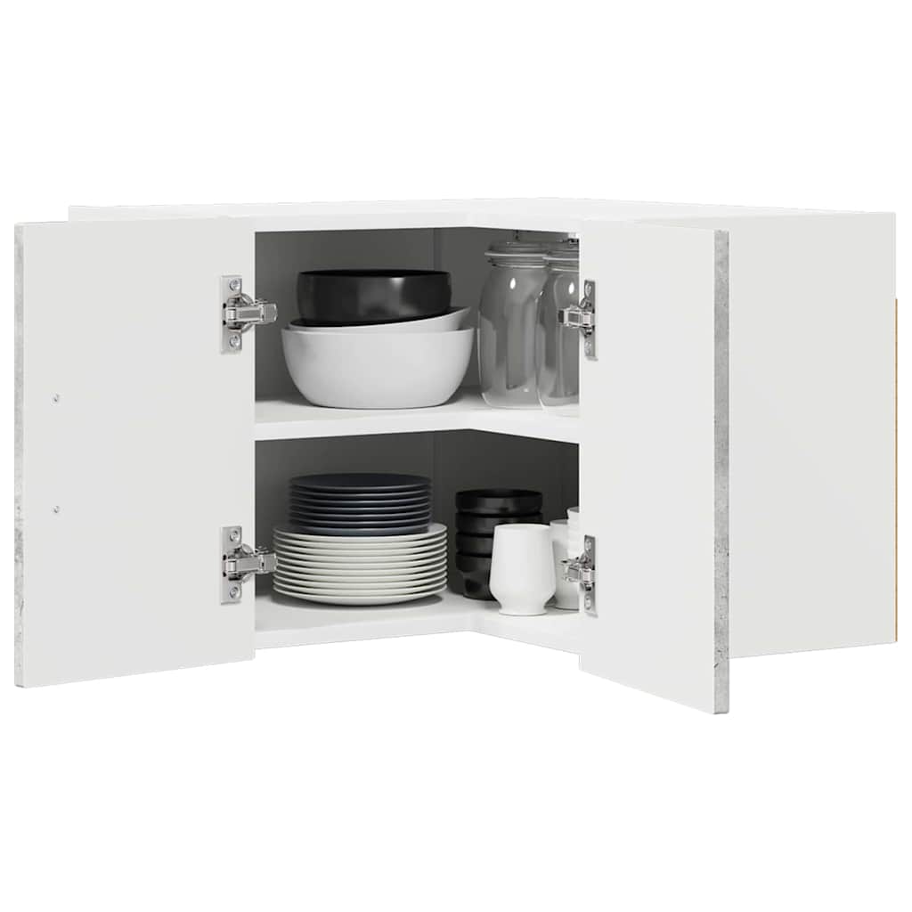 Küchenschrank Beton Grau 57 x 57 x 40 cm Holzwerkstoff