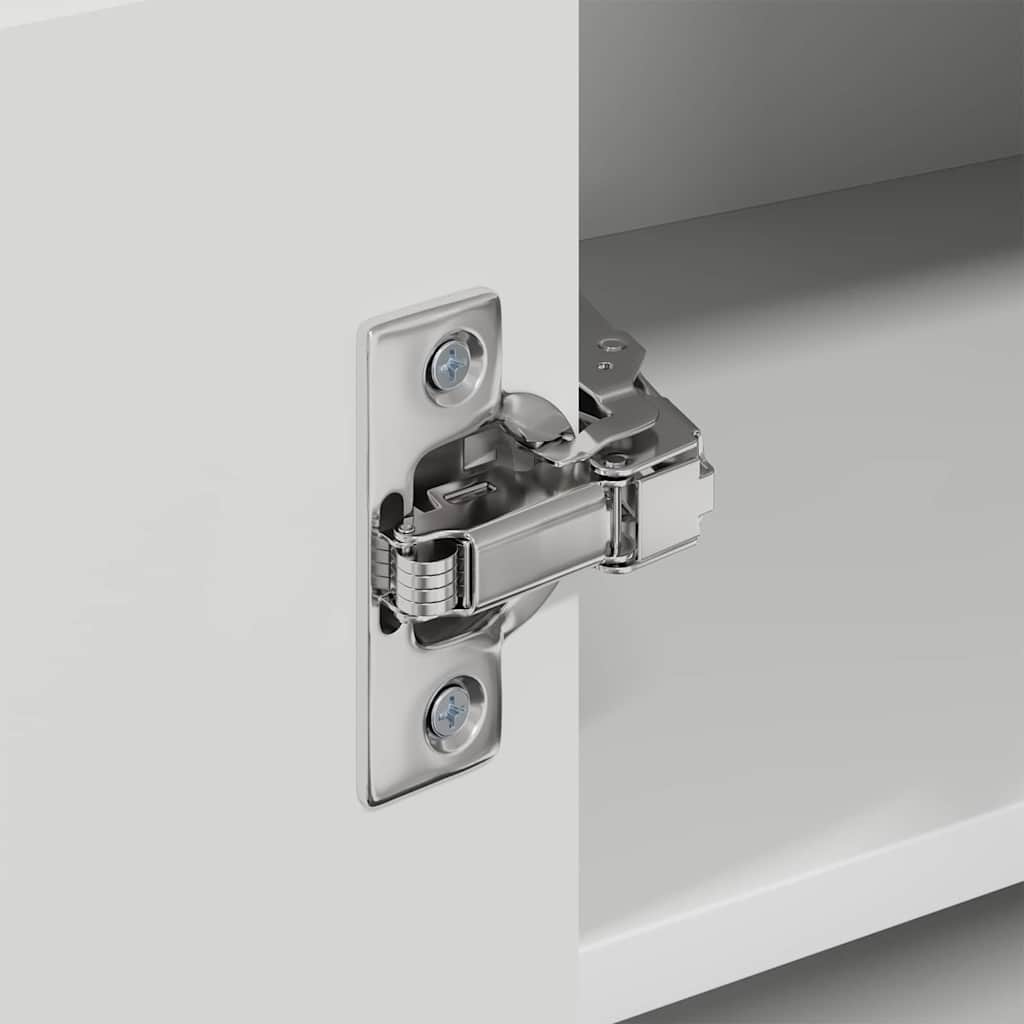 Küchenschrank Hochglanz Weiß 57 x 57 x 40 cm Holzwerkstoff