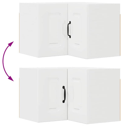 Küchenschrank Hochglanz Weiß 57 x 57 x 40 cm Holzwerkstoff