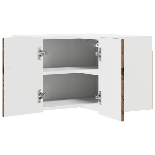 Küchenschrank mit Regal Altholz 57 x 57 x 40 cm Holzwerkstoff