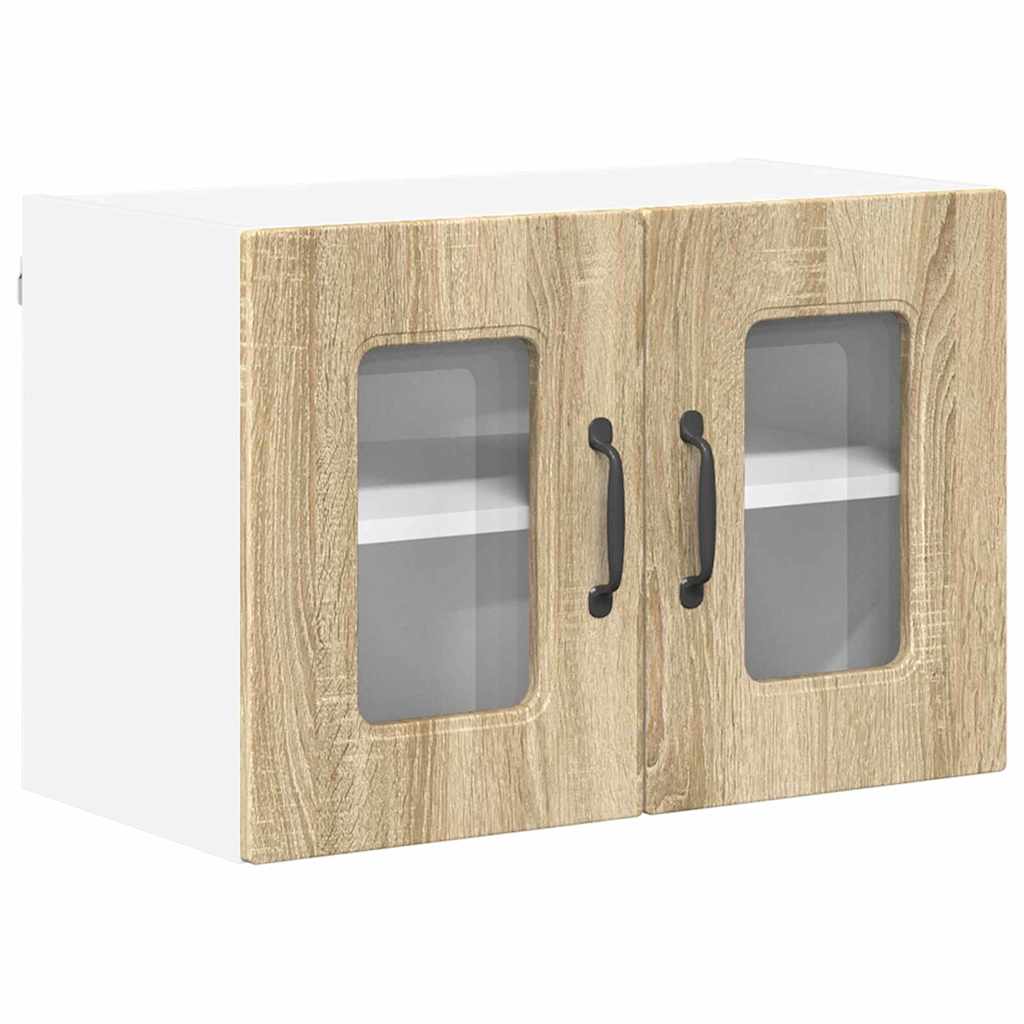Küchenschrank 2 pcs Sonoma-Eiche 60 x 31 x 40 cm Holzwerkstoff