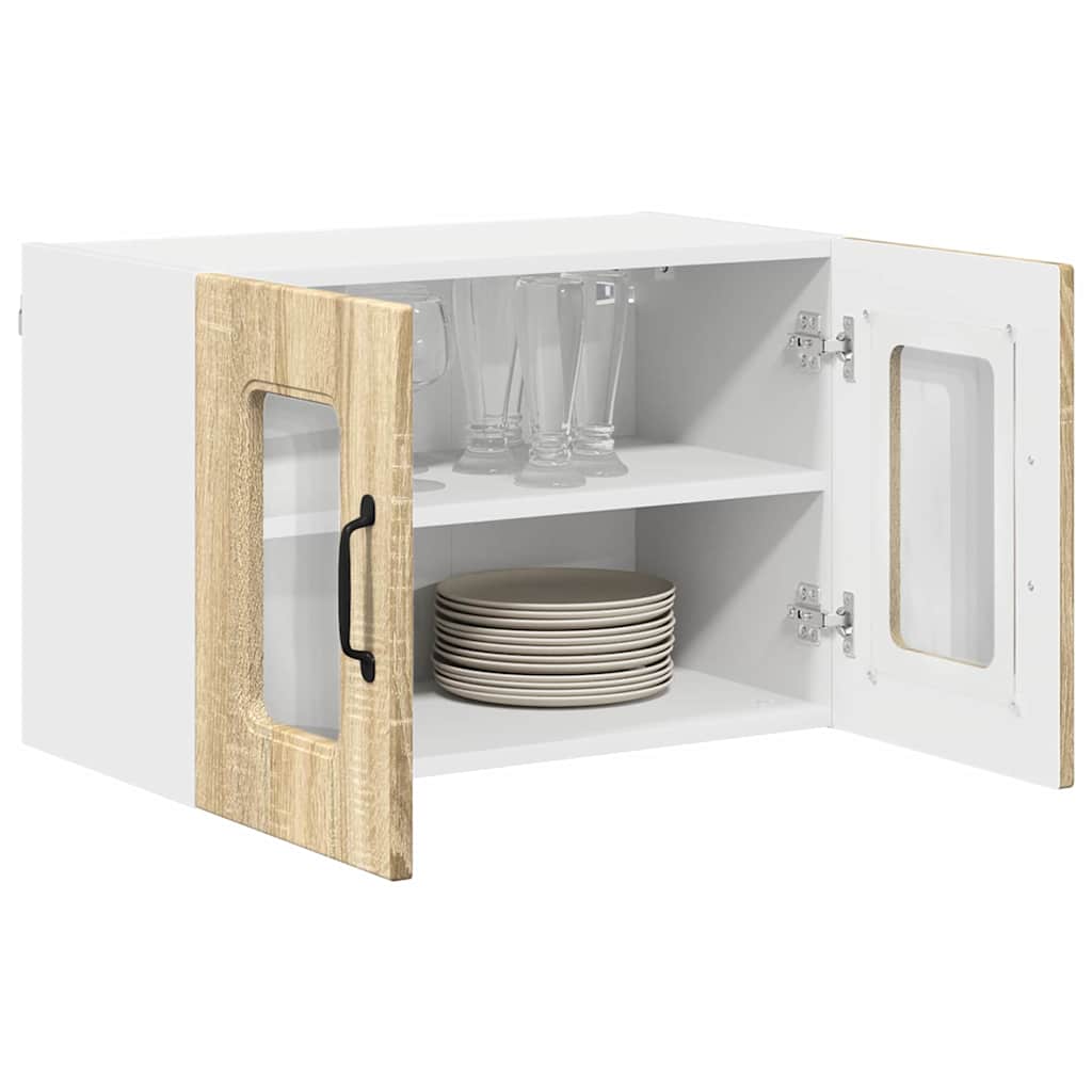 Küchenschrank 2 pcs Sonoma-Eiche 60 x 31 x 40 cm Holzwerkstoff